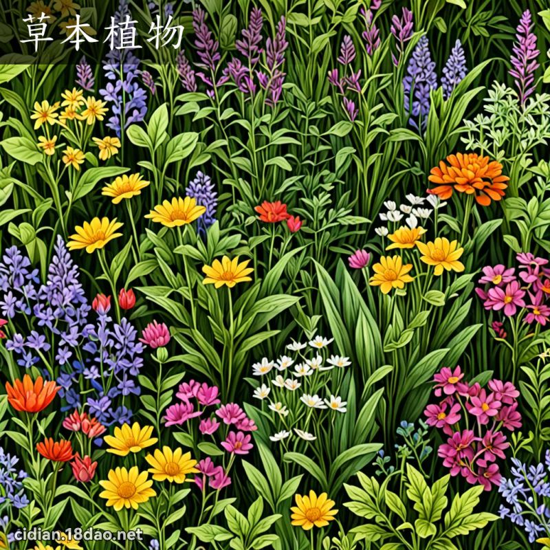 草本植物 - 国语辞典配图