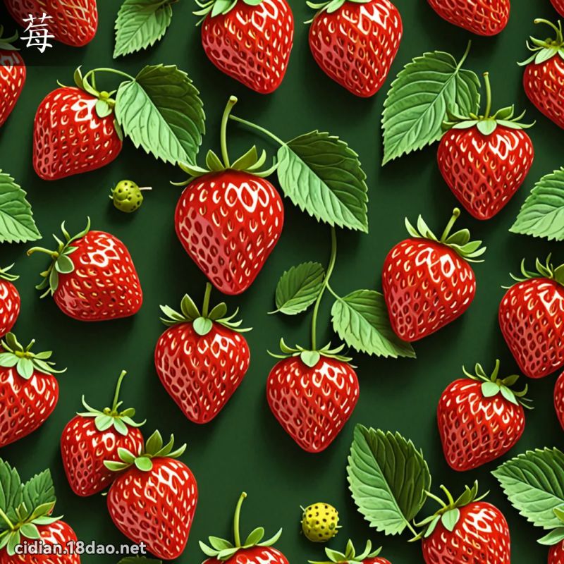 莓 - 国语辞典配图