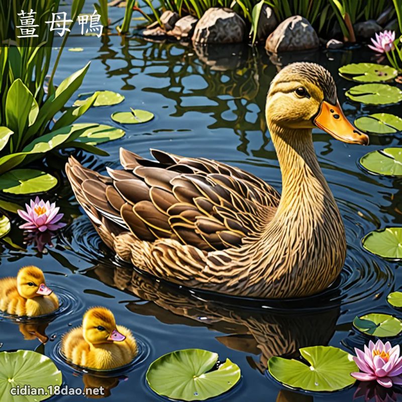 姜母鸭 - 国语辞典配图
