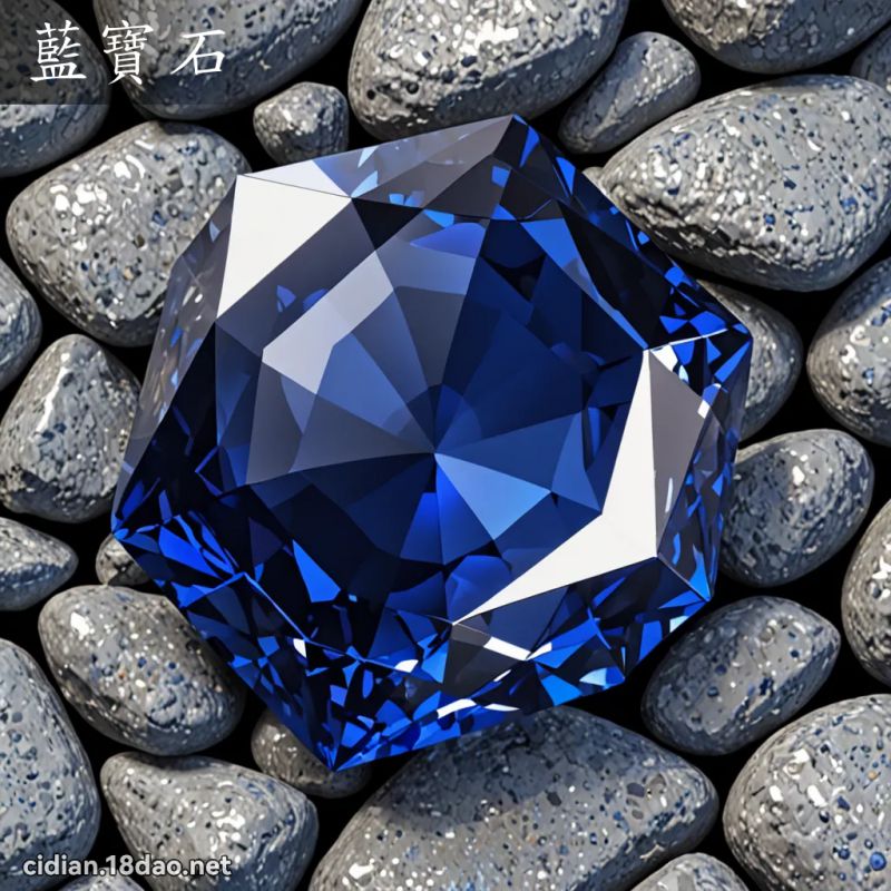 蓝宝石 - 国语辞典配图