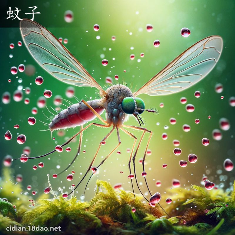 蚊子 - 國語辭典配圖