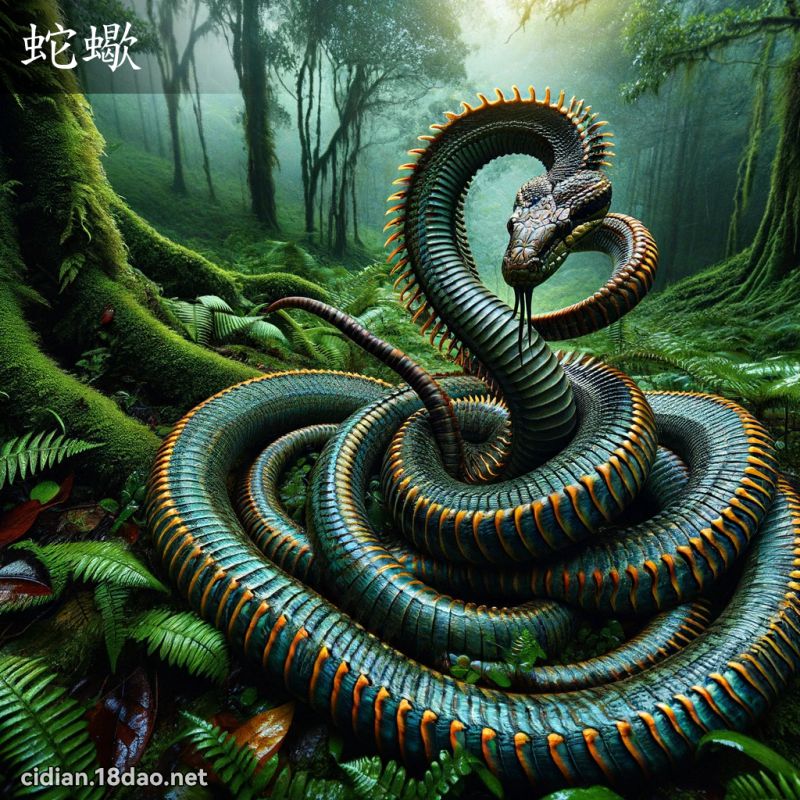 蛇蝎 - 国语辞典配图