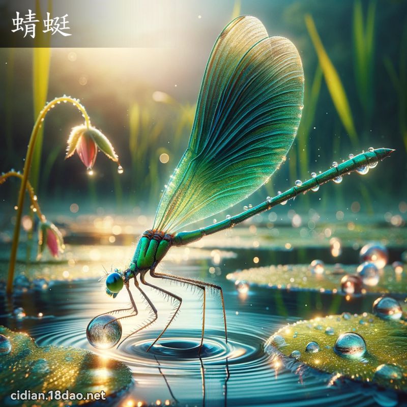 蜻蜓 - 国语辞典配图