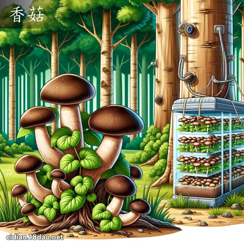 香菇 - 国语辞典配图