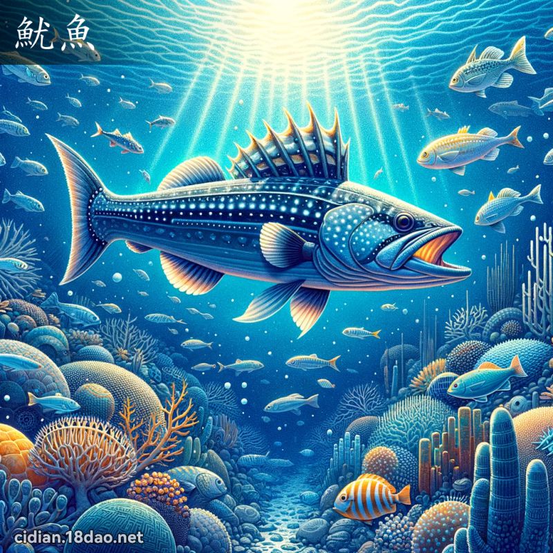 魷魚 - 國語辭典配圖