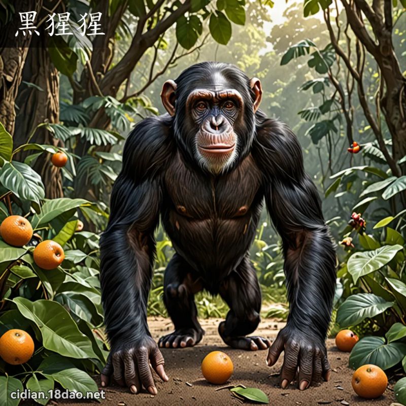 黑猩猩 - 国语辞典配图