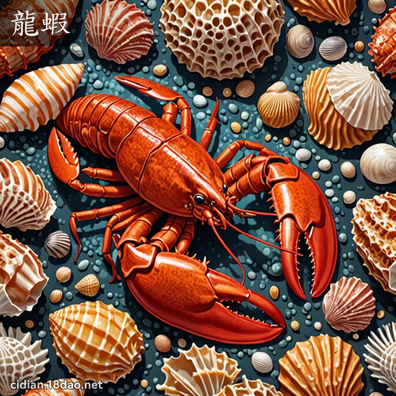 龍蝦 - 國語辭典配圖
